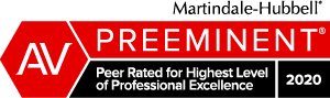 Martindale Hubbel Peer Rating Preeminent badge